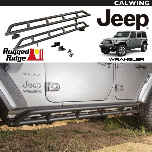 ☆Jeep Wranglerアンリミテッド 純正サイドステップ JL ラングラー