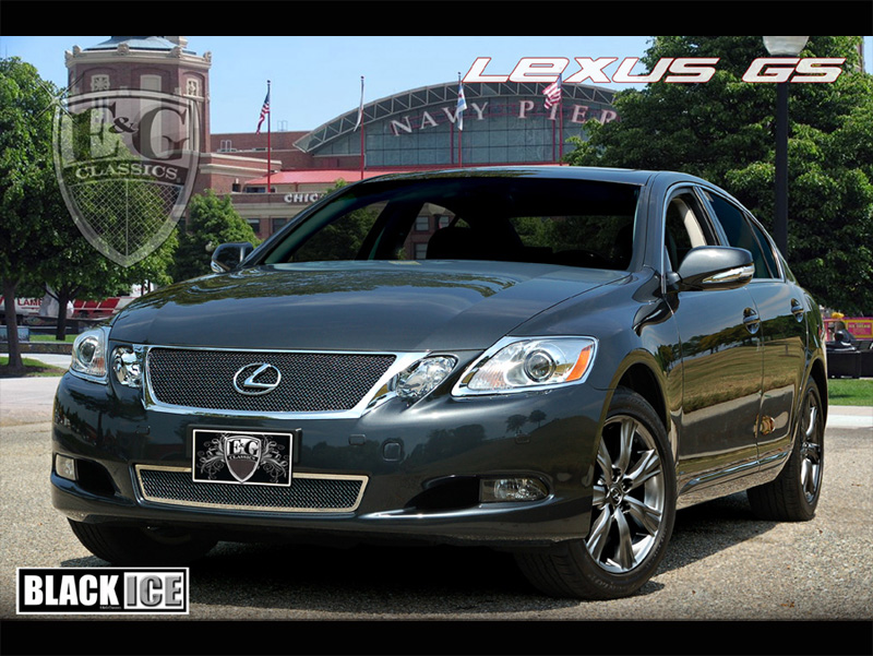 レクサス GS ファインメッシュグリル ブラックアイス E&G '08y-'11y