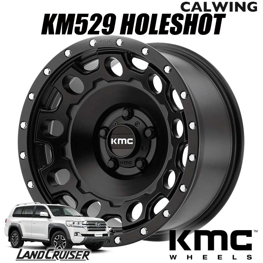 200系 ランドクルーザー | ホイール KM529 HOLESHOT 17x8.5+34 5x150