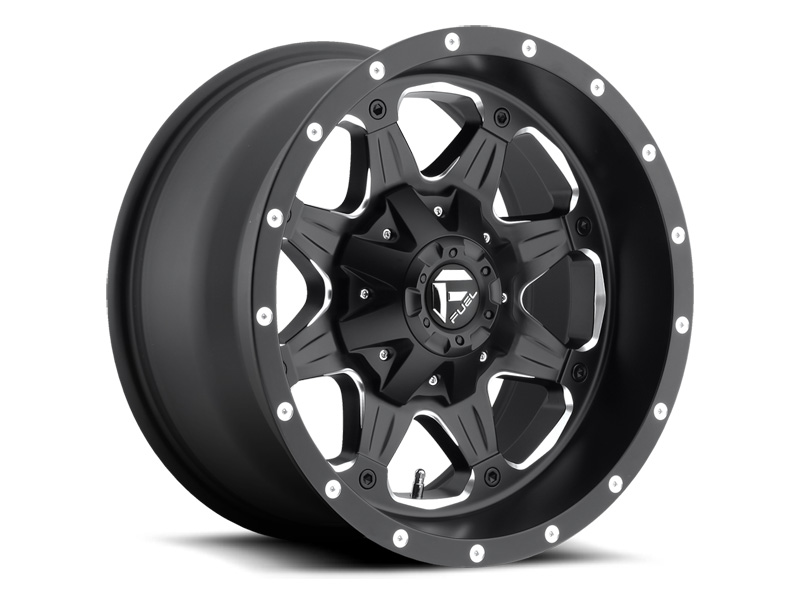 ホイール FUEL OFF-ROAD フューエル BOOST ブラック 4本セット
