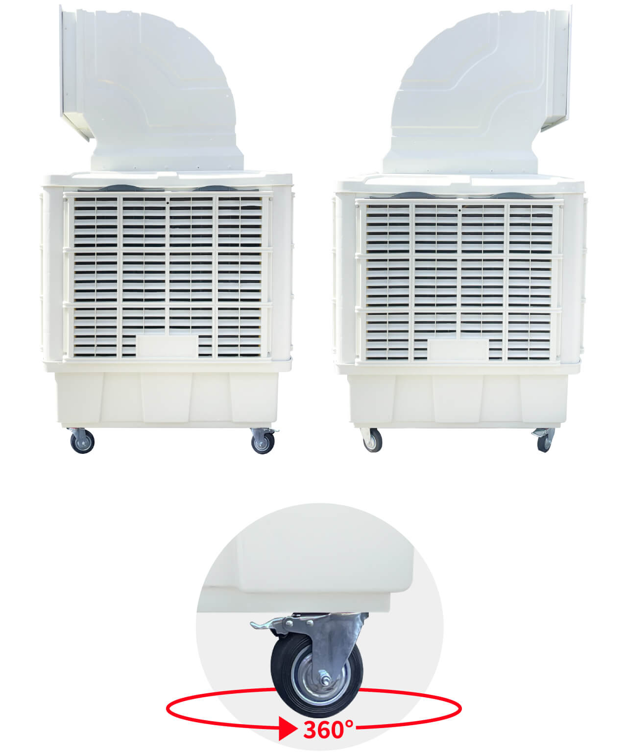 移動式エアクーラー(risingfan)強力冷風扇 商品仕様