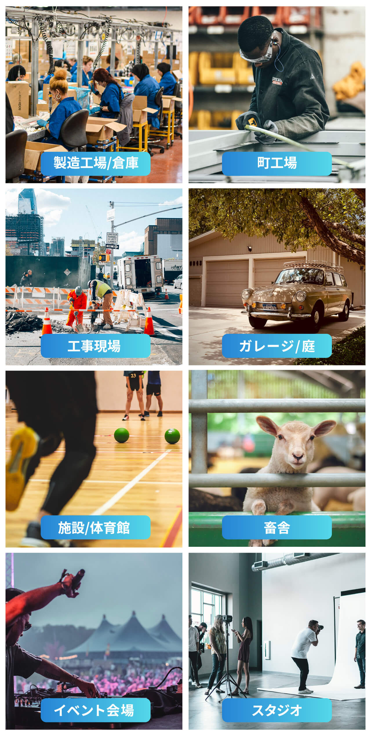 移動式エアクーラー(risingfan)強力冷風扇 使用場所の提案